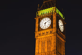 big, ben, night, Big Ben, at Night, london, travel, london - England, clock, houses Of Parliament - London, england