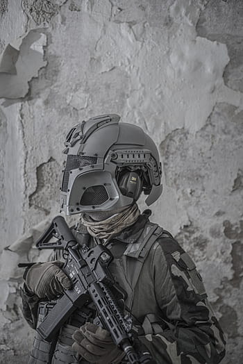 airsoft, sotilaallinen, specnaarms, ammunta, ASG, airsoft-aseet, jäljennöksiä, aseet, sotilas, naamiointi, taktinen