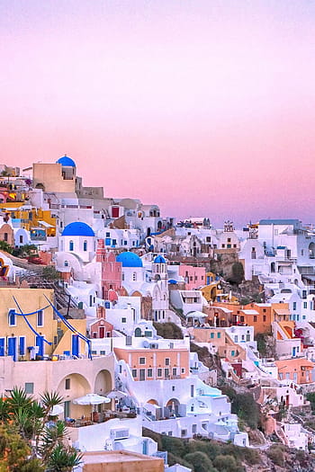 santorini, greece, travel, greece, santorini, wallpapers, tourist attractions cattle, view, beach, seascape, sea, glow