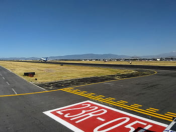 aeroporto, pista di decollo, aereo, aviazione, linea aerea, decollare