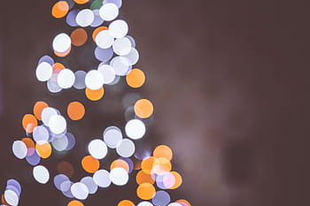 Vánoce, strom, vánoční strom, bokeh, světla, Pozadí, abstraktní, rozmazané, vánoční bokeh, vánoční osvětlení, Vánoční čas