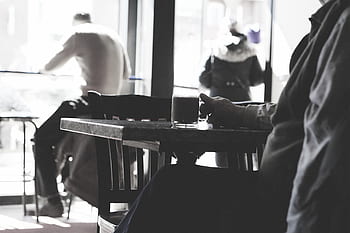 cafe, coffee, people, table, sitting, chairs