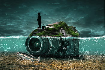 nero, fotocamera nikon dslr, acqua, mare, oceano, viaggio, all'aperto, natura, cielo, paesaggio marino, spiaggia