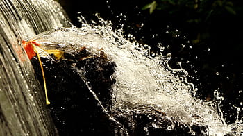 time lapse photo, pouring, water, waterfall, water splash, splash, water distribution, river, sprinkler, refreshing, the rainy season