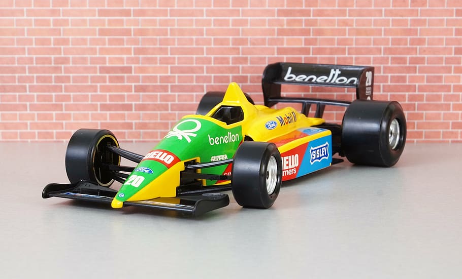 Benetton, formule 1, michael schumacher, auto, hračky, model auta, Modelka, vozidel, automobilového průmyslu, sportovní auto, rychle