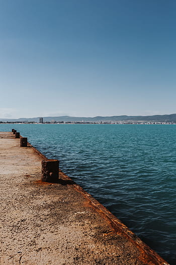 黒、 海、 晴れ、 ビーチ、 海岸、 黒海、 サニービーチ、 ブルガリア、 夏、 水、 空