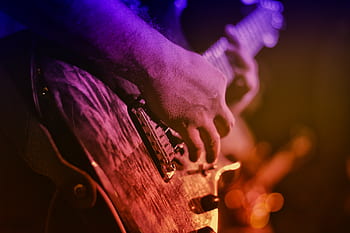 elettrico, chitarra, musicista, musica, gruppo musicale, concerto, mani