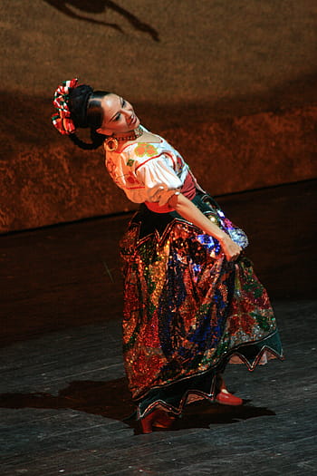 woman, performing, dance, stage, dancer, mexican, culture, mexico, traditional, mariachi, hispanic