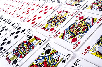 Cartas de jogar, branco, superfície, cartas, jogar, baralho, pôquer, jogo, cassino, quatro, jogador
