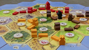 catan, board game, competition, strategy, dice, entertainment, play, game, pieces, board, table