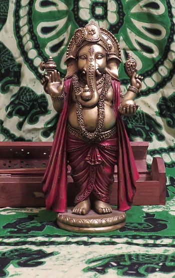 ganesha, socha, Bůh, Hind, hinduismus, náboženství, kultura, slon, pán, uctívání, ganesh