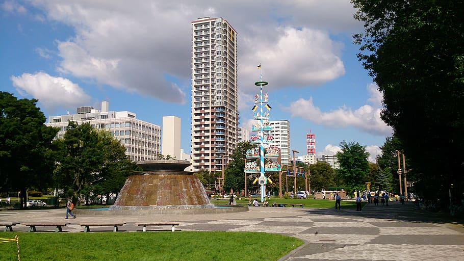 hokkaido, sapporo, odori park