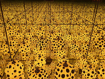 yayoi kusama, tečky, dýně, slavný, Japonsko, kusama, yayoi, tvořivý, umělec, instalace, umění