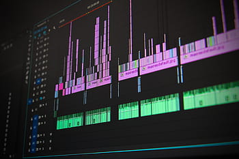 počítačový monitor screengrab, úpravy, video, počítač, úprava videa, adobe, digitální, Výroba, profesionální, editor, graf