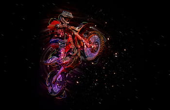 man, riding, motorcycle, digital, wallpaper, motorbike, biker, race, speed, motorcyclist, sport
