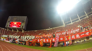 dráha, polní stadion, plný, lidé, noc, dav, pole, v noci, sport, místo, židle