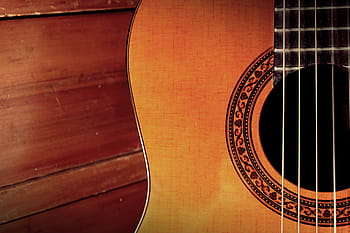 chitarra marrone, chitarra, corde, strumento, musica, legna, musicale, suono, strumento musicale, legno - materiale, stringa di strumenti musicali