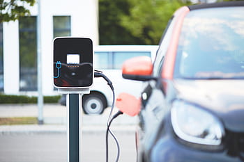elektrické auto, auto, sdílení auta, chytrý, parkoviště, půjčení auta, park, hudba, nabíjecí stanice