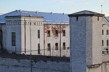 Lotyšsko, daugavpils, vězení, architektura, buňka, zadržení, hlídané