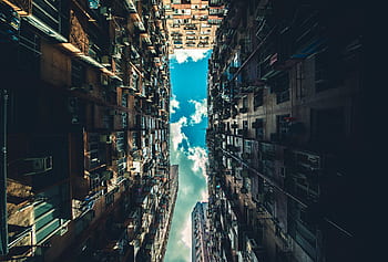 architettura, edifici, città, ufficio, Residenziale, attività commerciale, quartiere, alto aumento, grattacieli, urbano, la metropolitana