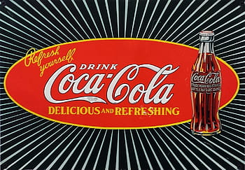 pít coca-cola logo, logo coca-cola, napít se, coca cola, soda, sklenka, Studený, led, občerstvení, chladný, kapalný