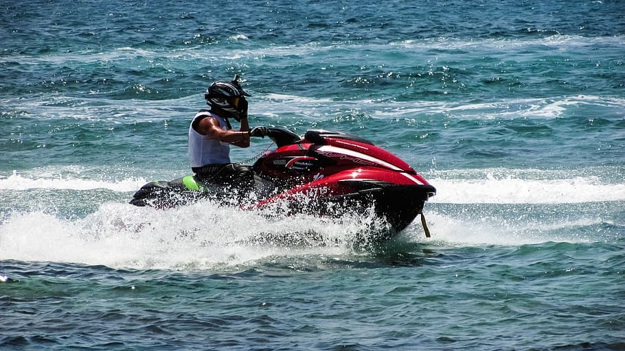 Jet Ski, Sport, Water, Speed, Summer, water, speed, fun, fast, extreme, recreation, action