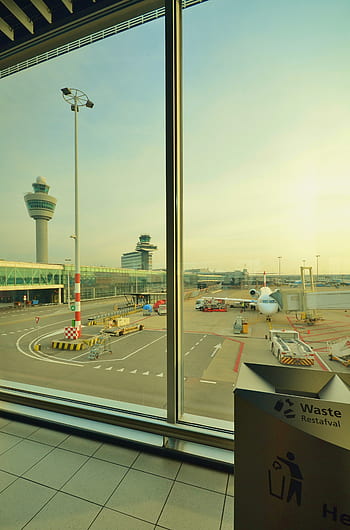 airport, airplane, travel, transportation, trip, terminal, jetway