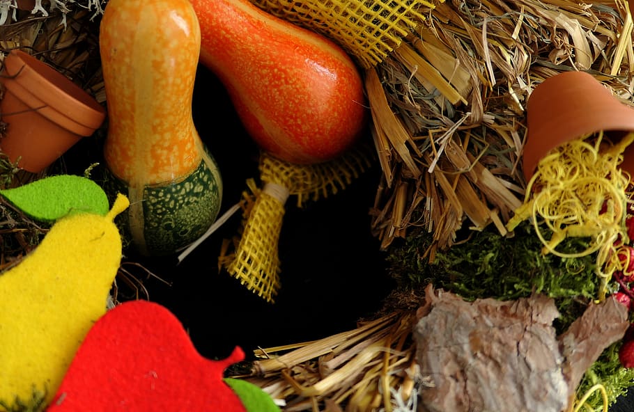 podzim, podzimní věnec, herbstdeko, kytice, květinové aranžmá, romantický, dekorativní, podzimní květiny, bobule, dekorace, podzimní nálada