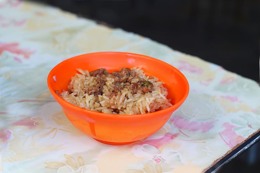 asia, taiwan, food, oil meal, glutinous rice