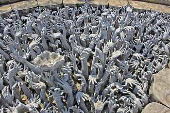 statuetta a mano, mani, Aiuto, paura, rifugiati, industria, scienza, nessuno, natura, tecnologia, fabbrica