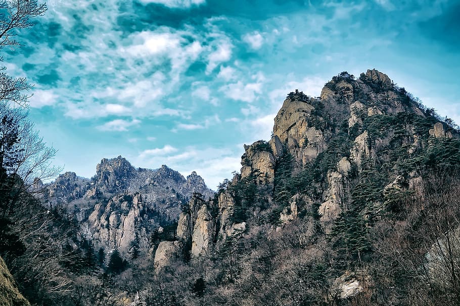 republic of korea, mt seoraksan, the limit command, mountain, landscape, scenery, nature