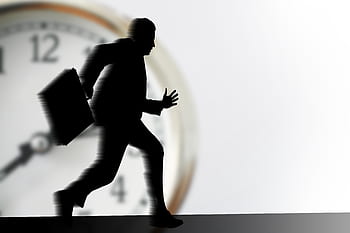 Stress, Geschäftsleute, Geschäftsmann, Uhr, Zeit, Ausbrennen, Arbeit beginnen, Hektik, Arbeitszeit, Rennen, Timer