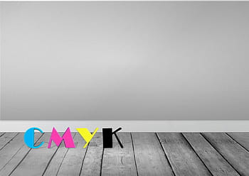 modrý, žlutá, Černá, cmyk volně stojící slovo dekor, cmyk, barva, vytisknout, tiskárna, palety, tisk, barevné palety