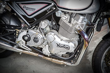 norton, motorcycle, motorcycle engine, vehicle, cult, bike, machine, two wheeled vehicle, two cylinders