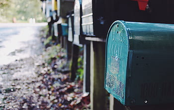 caselle di posta, lettere, Riga della cassetta postale, Cassette postali lungo la strada, cassette postali rurali, Consegna di posta, cassette postali all'aperto, posta della posta, Design della cassetta postale, Collezione della cassetta postale, Scena della cassetta postale