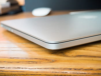 kancelář, práce, podnikání, pracovního prostoru, stůl, lavice, miniaplikace, macbook, laptop, počítač, myš