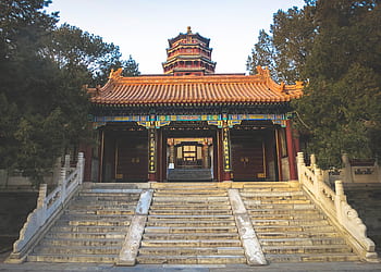 여름 궁전, 베이징, 중국, 건축물, 문화, 걸음