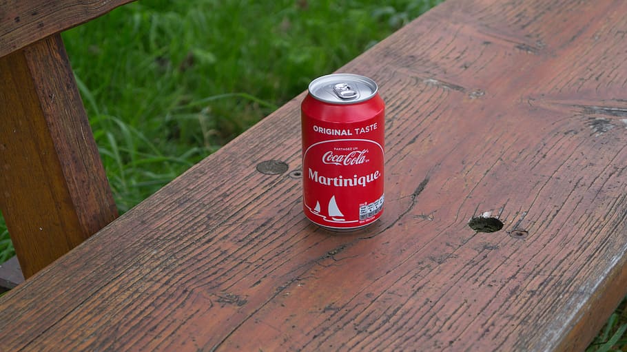 forest, meadow, coca-cola, kola, cola, koka kola, coca cola, bannk, brun, red, green