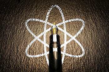 atomic, atom, pen, atomic symbol