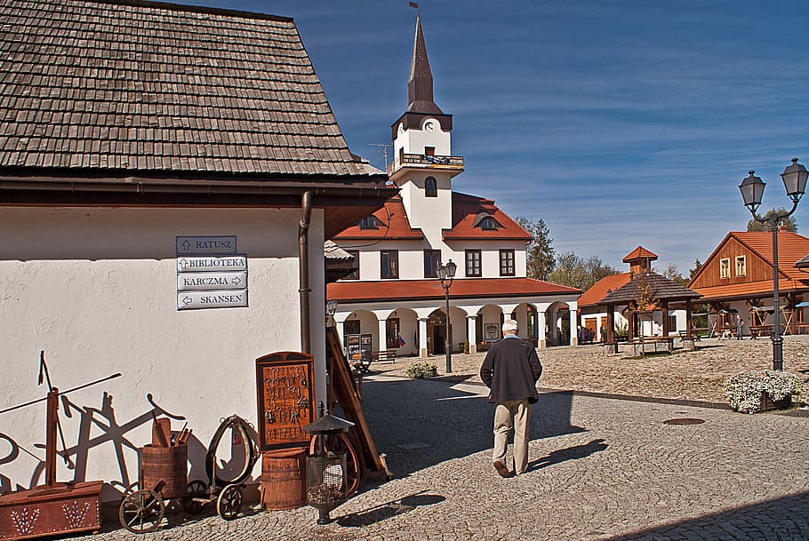 galician town, replica, town, galician, old, device, antique, history, the town hall, the market, municipal