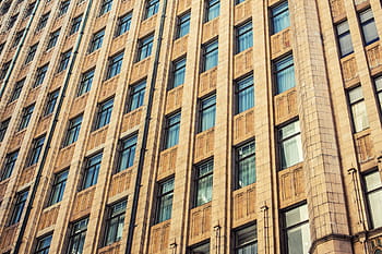 hnědá betonová budova, architektura, budova, infrastruktura, kondominium, rezidence, fasáda, exteriér budovy, okno, stavba, městské scény