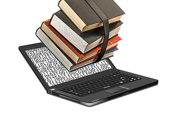 several reading books, digitization of library, electronic, digitizing ebook, e-book, books, know, information, bookshelves, bookshelf, data