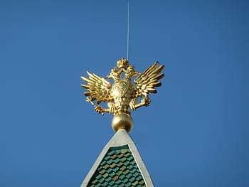 russian, double eagle, symbol, russia, eagle, empire, history, emblem, gold, sign, national