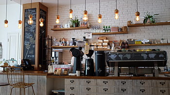 หญิง, หลัง, เคาน์เตอร์, ด้านบน, ร้านกาแฟ, นักชงกาแฟ, คาเฟ่, ผู้ปฏิบัติงาน, กาแฟ, ชาย, ผู้ใหญ่
