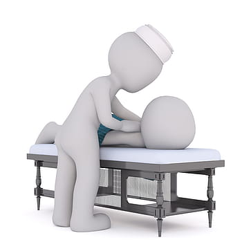 muž, masáže, další, kreslená pohádka, bílý samec, 3D model, izolovaný, 3d, Modelka, plné tělo, bílý