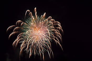 fireworks display, fireworks, rocket, night, lights, sylvester, explosion, shower of sparks, new year's day, color, explosions
