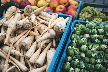 farmářský trh, zelenina, Růžičková kapusta, mrkev, květák, zdravý, trh, jídlo, zeleniny, svěžest, stání na trhu
