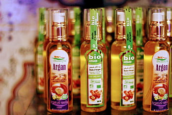 lahví, arganový olej, Koupit, zdravý, argan, láhev, označení, zdravotnictví a lékařství, medicína, nikdo, bylinková medicína