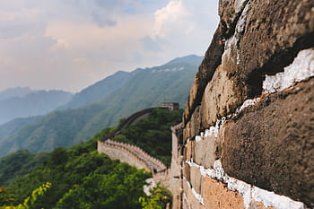 macro photography, great, wall, china, tourist, destination, spot, tour, mountain, nature, outdoor