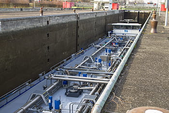stavidlový systém, zámek, průchodu brány, motorový tanker, frachtschiff, nákladní loď, vytvořit, kotvící, rhine, Rýn plavby, kotvení